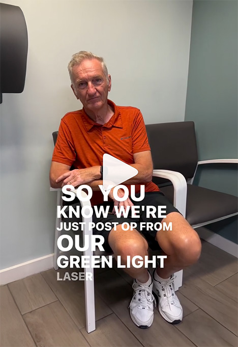 GreenLight Laser Patient Testimonial
